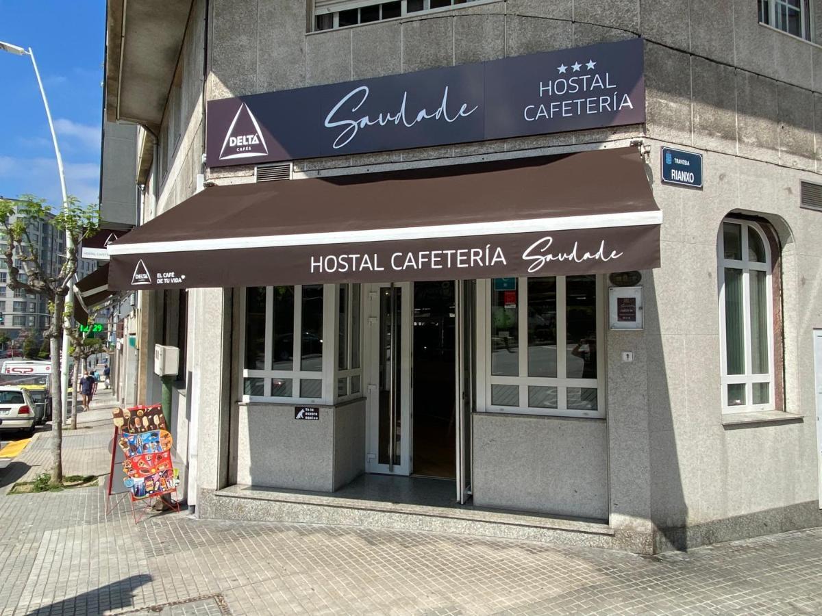 Saudade Hostal Cafeteria A Coruña Εξωτερικό φωτογραφία