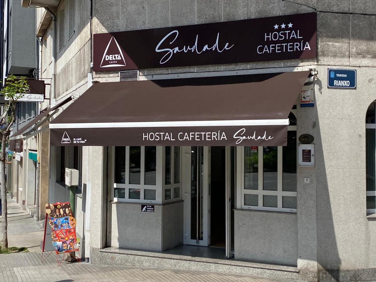 Saudade Hostal Cafeteria A Coruña Εξωτερικό φωτογραφία