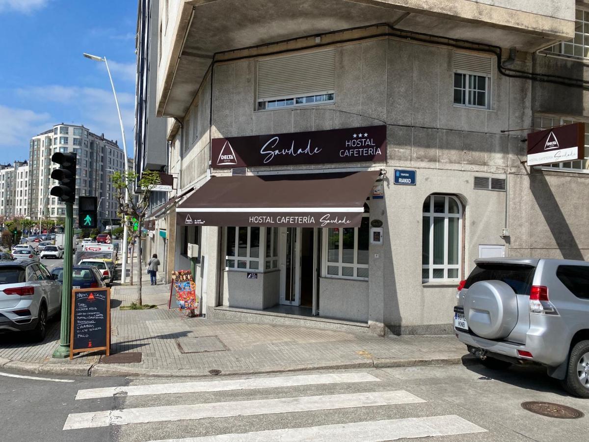 Saudade Hostal Cafeteria A Coruña Εξωτερικό φωτογραφία